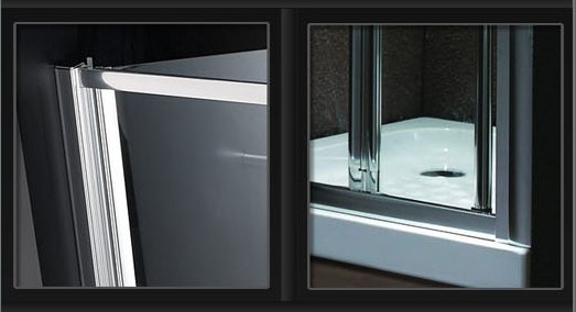 EBF1-80 sprchové dveře - zlamovací