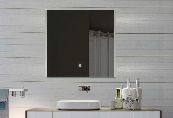 Zrcadlo s LED osvětlením HLM 60 (teplá/studená)